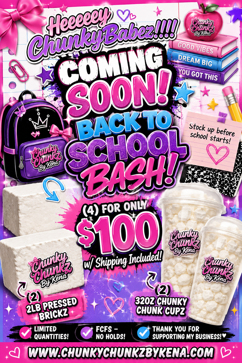 Coming Soon! Back To School Bash