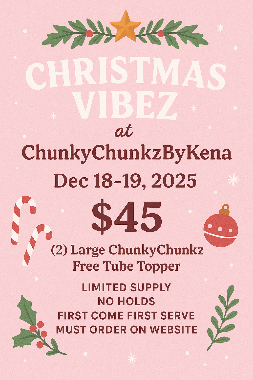 ChunkyChunkz Weekly Special